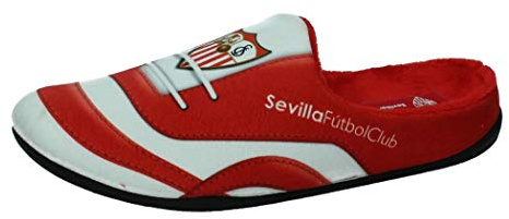 MARPEN SLIPPERS, Zapatillas de Casa de Invierno Oficiales del Sevilla FC tipo Bota de Fútbol para Niño o Niña