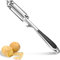 Alyvisun 3 in 1 Pelapatate/Julienne/Apribottiglia, Pelapatate Professionale in Lega di Zinco con Manico Aantiscivolo, Universale Pelapatate da Cucina per Frutta e Verdura