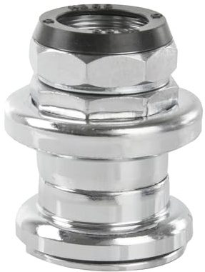 cyclingcolors Juego de dirección Headset 1 Pulgada Acero Cromado con Junta para Bicicleta de Carretera 26,4mm