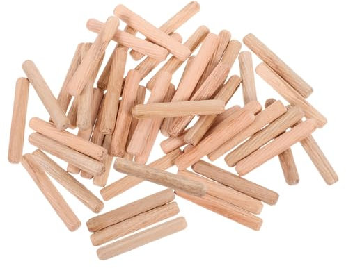 Zerodeko 1bolsa Conectores De Muebles De Corcho Para Manualidades Tacos De Madera Para Carpintería Clavijas De Madera Para Muebles