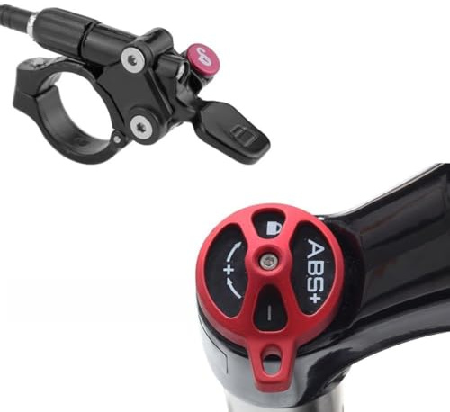 ReachMall Mountain Bike Forcella Anteriore Idraulica In Lega di Alluminio Lockout Sospensione Liscio Olio Molla Per Ruvida Trail Equit