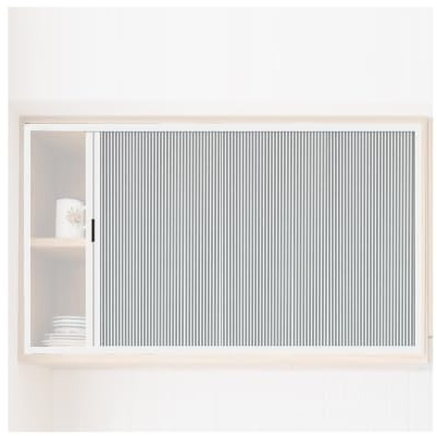 GOCHUSX Portes Accordéon Coulissantes Invisibles pour Armoire
