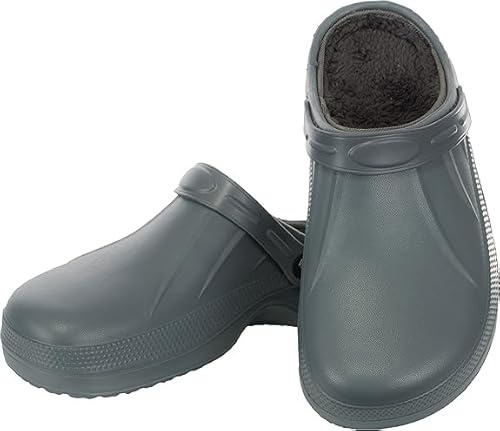 Brandsseller - Zapatillas de estar por casa para hombre con forro o sin forro, para invierno y verano, antracita, 40 EU