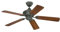Westinghouse Deckenventilator ohne Licht Nevada 105 cm für Räume bis 20 m², [Modell/Farbe]:Eisen glänzend mit Fernbedienug