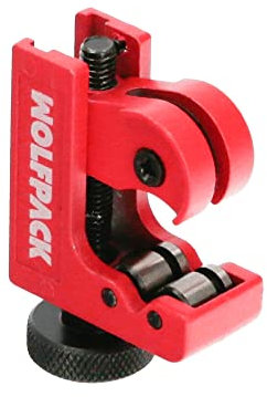 WOLFPACK LINEA PROFESIONAL - Cortador De Tubos Mini De Ø 3 A 22 mm. Cuerpo Realizado en Aluminio y Rodel en Acero Templado. Target