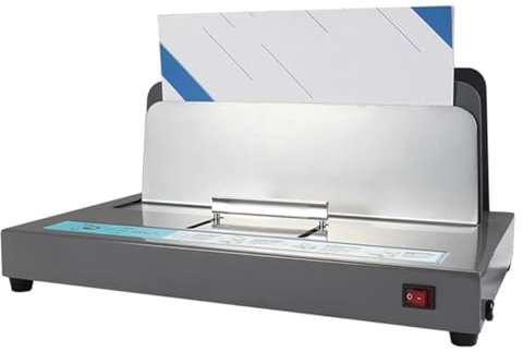Thermobindegerät, Buchbindung Mit 1-50 Mm Dicke, Mit Optischer Infraroterkennung, 3 Anpassungszeiten, Für A3 (Kurze Kante)/A4/A5-Dokumentenbindung