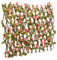 kangqiling 366579 Treillis de lierre artificiel extensible Rose foncé 180 x 60 cm