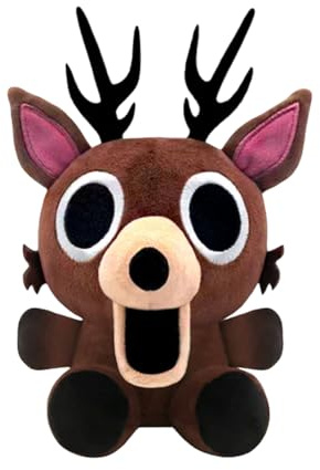 Generico 99 Notti nella Foresta Peluche, Grazioso Animale di Peluche Raffigurante Il Cervo, Personaggio del Gioco, Cattivo, per Collezionisti, Regali per Appassionati di Videogiochi