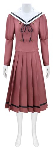 LIOEUE Costume Cosplay Kaoruko Waguri | Robe Sailor Rose, Inspiré De Kaoru Hana Wa Rin To Saku (Kleidung,XXL)