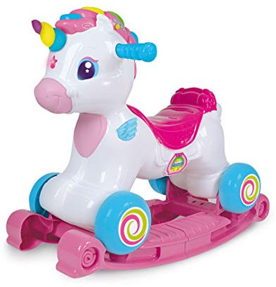 Clementoni El Unicornio Balancín, Multicolor, M
