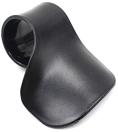 POFET Ricambio per E-Bike Moto Scooter Universale 7/8 Manubrio Manopole Acceleratore Moto Cruise Control Assist Polso Crampi Clip (nero)