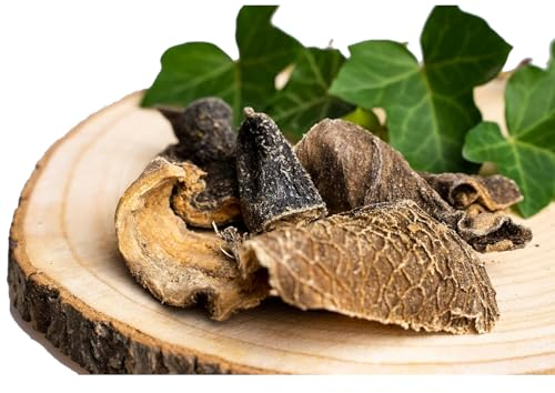 GIOSNAX Rinderpansen Stücke, Leckerli für Hunde aus 100% Rind, Kaustangen getrocknet, Pansen als Einzelfuttermittel 400g