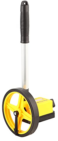 Ruota di Misurazione della Distanza, Misurazione Pieghevole dei Metri, Ruota di Misurazione Metrica in Metri Fino a 9.999 M, Rullo di Misurazione della Ruota, Ruota di Misurazione