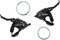SURIEEN Cycling Bicycle Brake Lever Shifter, 3x7 21-Speed Shifter with Gear Indicator and Brake Cable for Mountain Bike, Road Bike, Mountain Bike, Freestyle Bike, and Single - Speed Bike(Left&Right)
