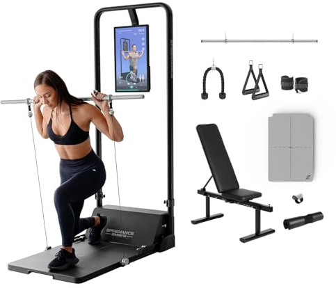 Speediance Intelligente Fitnessgeräte Alles in Einem Intelligente Fitness Training Ausrüstung, Ganzkörper-Ausdauertraining Maschine, Krafttraining Maschine (Works-Plus 1.0)