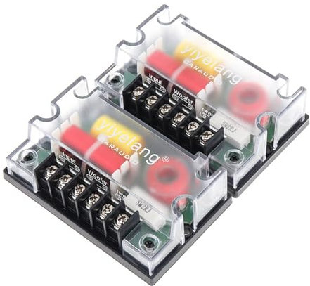 PANHDK Altavoz divisor de frecuencia de 2 vías de 200 W para altavoces, filtro de 200 W