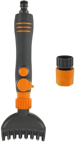 Pool & Spa Filter Cartridge Cleaner Handheld Hot Tub Filter Cleaner Brush Double Row Nozzle Universal Pool Cartridge Filters Brush for Most Standard Pool Hot Tub Filters