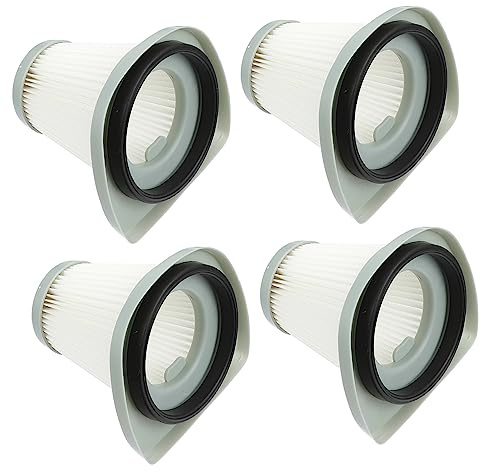 NUOBESTY 4piezas Filtro Para Aspiradora Sin Cable Elementos De Filtro Reutilizables Para Colector De Polvo Compatible Con Cecotec y Accesorios Para Limpieza