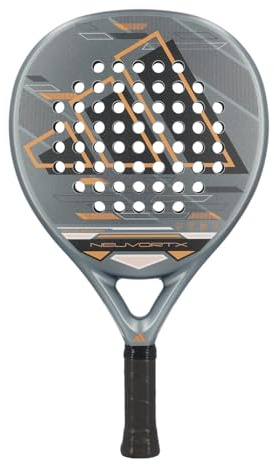 Pala de Pádel adidas Neuvortx Cooper, con Goma Soft Performance, Pala Pádel Redonda de Balance Medio-Alto, para Control y Precisión, Tecnología Spin Blade, Punto Dulce Amplio y Centrado