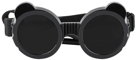 Gafas de Sol para Perros: Gafas Mascotas con Bloqueo Rayos UV, antivaho a Prueba Viento, Montura cómoda Ajustable, pequeñas protección al Aire Libre | cómodas y Elegantes p