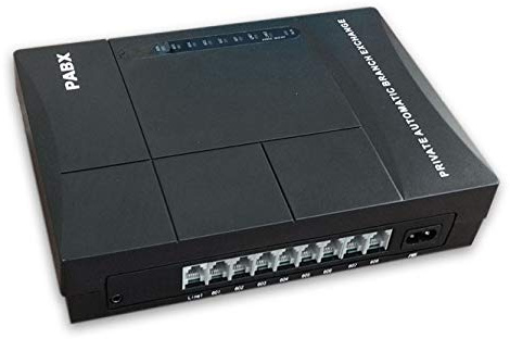 Centralino Telefonico Analogico 1 linee urbana 8 interni MS108 Garanzia Italia