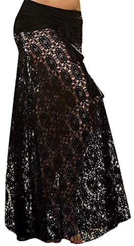 TBSCWYF Bañador Envolvente de Gasa para Mujer con Estampado de Flores y Hombros Descubiertos Pareos Playa Collar De Flores Vestido De Playa Mangas Cortas