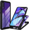 Hülle Kompatibel mit Samsung Galaxy A50/A50S/A30S Handyhülle 360 Stoßfest Schutzhülle Rundumschutz Cover Case mit Eingebautem Displayschutz Robust Durchsichtig Handyhülle für Samsung A50/A30S -Schwarz