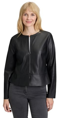 Betty Barclay Damen Kurzblazer mit Reißverschluss Schwarz,40