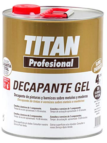 Decapante Gel Titan Profesional - 4 L