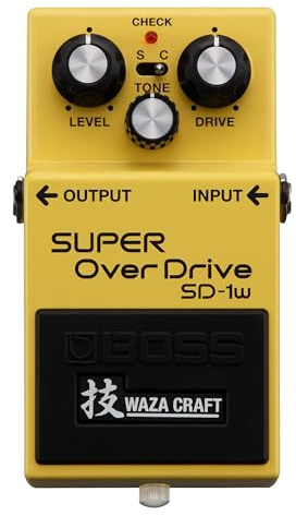 BOSS SD-1W Waza Craft Custom Super Overdrive Pedal