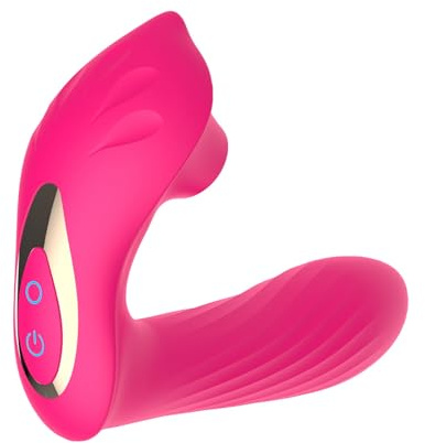 Vibrateur à succion Masturbation féminine Vibration à 10 fréquences Fonction de succion sonique Conception étanche IPX7