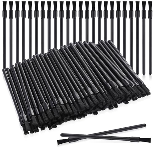 100 Pcs Disposable Makeup Brushes Lip Brushes Disposable Nail Polish Brushes Lip Brushes Lip Wand Disposable Applicators Lipstick Lip Gloss Wands Multifunctional Makeup Brushes for Women