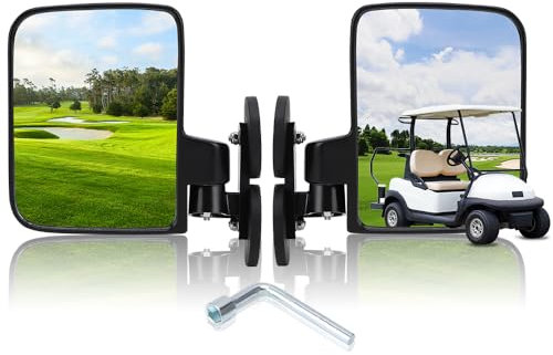 WODHMIEY 2 StüCk Wohnwagen Spiegel Auto, Stark Magnetisch Universal Wohnwagenspiegel, Wohnwagen ZubehöR Gilt für Caravans, Golfwagen, Trailers, Cars, Motorhome, Traktor