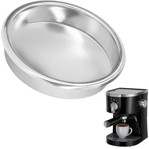 Filtro cieco in acciaio inox da 58 mm, disco di pulizia per macchine da caffè espresso