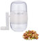 Jilskl Moulin à Noix, Hachoir de Noix Manuel de Broyeur, Moulin à Noix Manuel avec Manivelle, pour Broyer Les Amandes, Les Noisettes, Les Cacahuètes, Les Noix Et Autres Fruits à Coque, Blanc