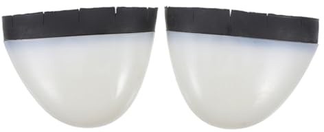 WOONEKY Embouts en Plastique pour Chaussures de Sécurité Unisexes, Protection Métatarsienne Confortable, pour Chantiers et Usines, Matière Caoutchouc Résistante