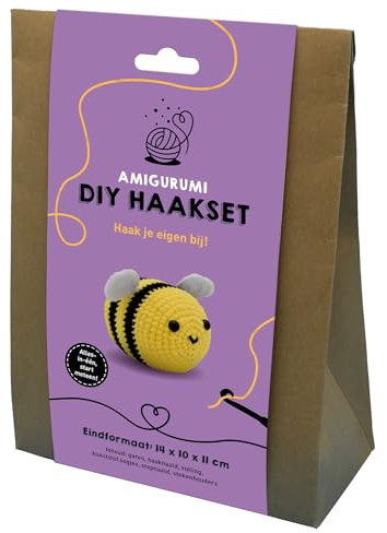 Amigurumi DIY haakset - Bij