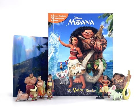 Phidal - Disney Moana My Busy Book