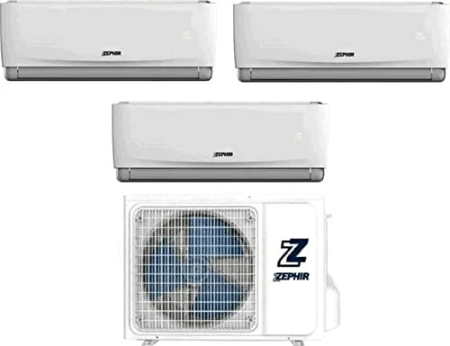 Climatizzatore Trial Split 9000 + 9000 + 12000 Btu A++/A+ Gas 32, Inverter/Pompa di calore - ZTRL9000+9000+12000