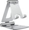 WIMAHA Support Téléphone Portable Multi-Angles Réglable en Alliage d’Aluminium,Portable Support Smartphone de Table,Support Téléphone Dock, Ajustable Universel Aluminium Support Téléphone Bureau