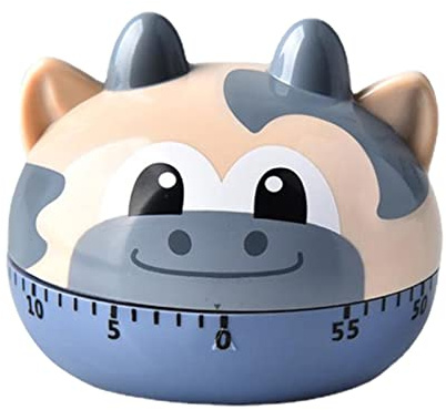 Temporizador mecánico de cocina, diseño de animales, 60 minutos de cuenta atrás, temporizador de huevos, temporizador de corta duración, temporizador de huevos, lujuria