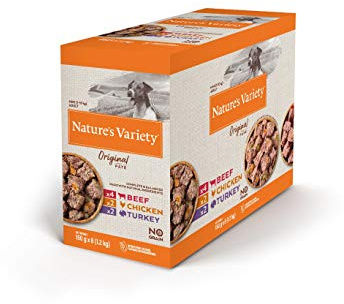 Natures Variety Dog Pouch Mini Adult Original Multipack Chicken/Beef/Turkey 8X150Gm