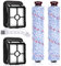 Artraise Filter für Bissell Crosswave - 3-in-1 Zubehör mit 2 Stück Ersatzfilter und 2 Stück Multiflächen Bürstenrolle für Modelle 1866, 17132 & 2225N