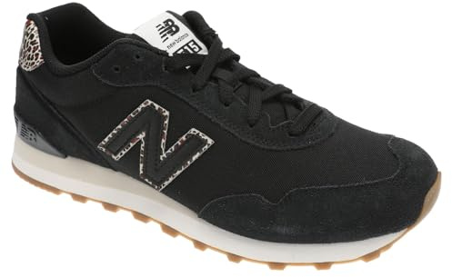 New Balance Women's 515 V3 Sneaker, Black/Mahogany, 6.5