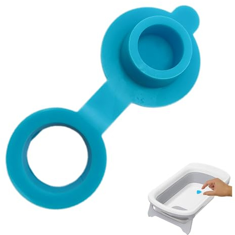 COLDDD Bathtub Stoppers, Silicone Bathtub Stopper, Fits Most Baby Bathtubs, 5 Sizes of Baby Bath tub Plugs (1.1'' I.D.)