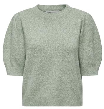ONLY Damen Onlrica Life 2/4 Pullover KNT Noos Strickpullover 15318551,Chinois Green,M