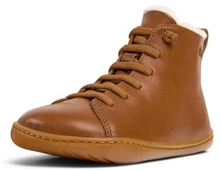 Camper Peu Cami K900325, Botines con Cremallera Unisex niños, Marrón Medio 003, 29 EU
