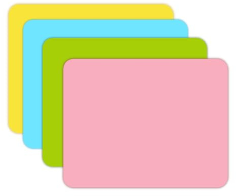 Silikonmatte 40x30cm, 4 Stück Bastelunterlage, Bastelunterlage Kinder, Malunterlage für Kinder Silikon unterlage Mal Knetunterlage für Basteln, Resin Handwerk Kinder Malen