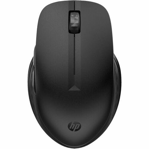HP 435 Multi-Device Wireless Mouse (3B4Q5UT) - Bluetooth/Radio Frequency - 2.40 GHz - USB Type A - 4000 dpi - Scroll Wheel - 5 Buttons - 4 Programmable Buttons