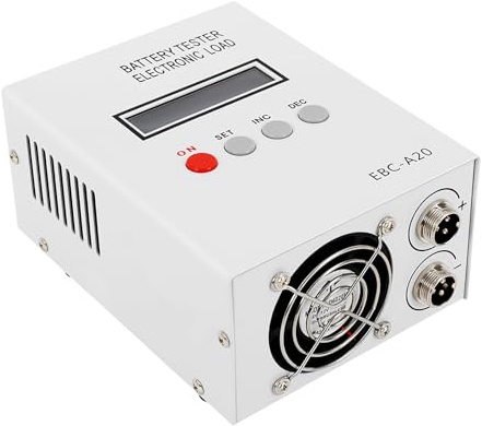 EBC-A20 batterier batteritestare batteritestare, batteritestare litium/blysyra batteri kapacitet testare, laddning och urladdningsfunktion kapacitetstestare, för bil, lastbil, motorcykel, gräsklippare
